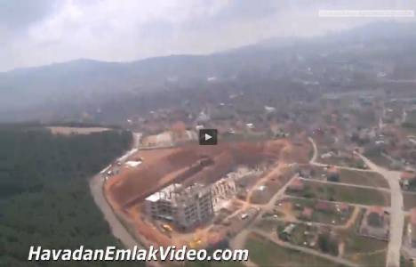 Emlak Konut Sultanbeyli Evleri'nin havadan görüntüleri!
