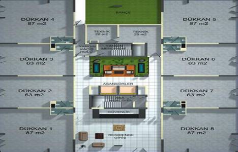  Enta Aslan Residence dükkanları 4 bin liradan kiralanıyor!