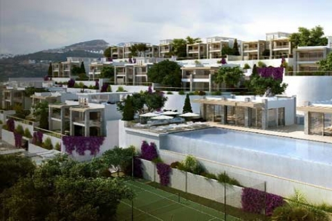 Bodrummandalin Residence Evleri'nde fiyatlar 175 bin dolardan başlıyor!