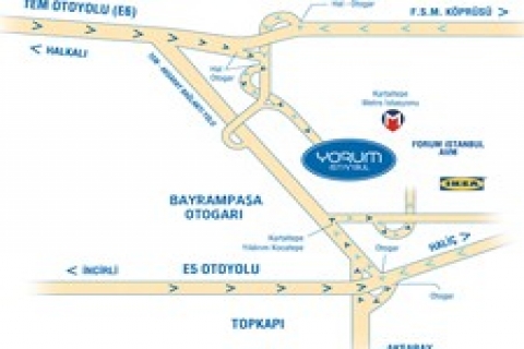 Yorum istanbul nerede Yorum istanbul, forum istanbul'un yanında