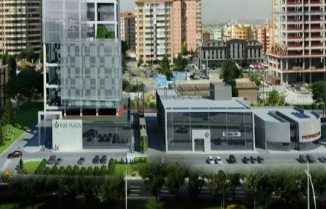 Ege Plaza Ankara 'da ofislerin metrekaresi 4 bin 840 lira! 