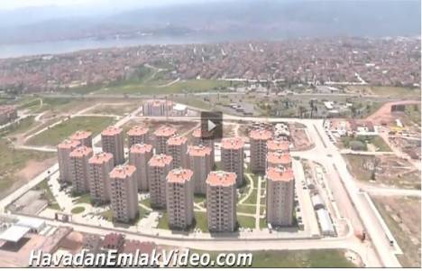 Körfezkent 2.etap Evleri'nin havadan görüntüleri!
