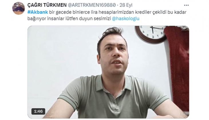 Akbank mağdurları seslerini duyurmaya çalışıyor: 650 bin TL konut kredisi çektik, başka hesaplara 350 bin TL gitti!