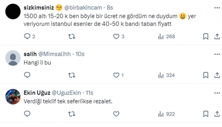 İnşaat sektöründen şantiye şefliği ücretlerine tepki!