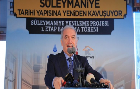 KİPTAŞ Süleymaniye yi tarihi dokusuna uygun inşa edecek!