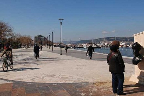 Çanakkale'deki Kordon Boyu Çevre Düzenleme ve Kentsel Tasarım Projesi çalışmaları devam ediyor!