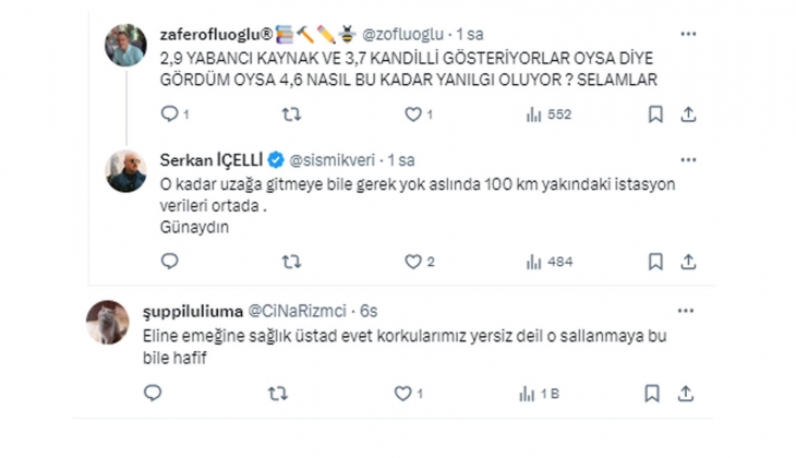 33 istasyonun 4.6 dediği dün geceki Hatay depremini, AFAD 3.7 olarak açıkladı! Uzman isim Kandilli den veri istedi!