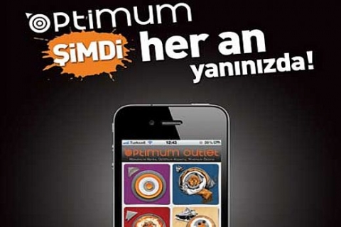 Optimum Outlet iPhone/iPad uygulamasıyla artık her yerde!