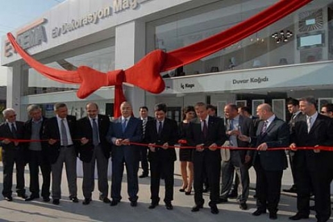 Evdema Ev Dekorasyon Mağazaları, Masko AVM çarşıda görkemli bir törenle açıldı!