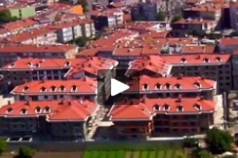 Yedikule Konakları Fatih'in havadan görüntüleri!