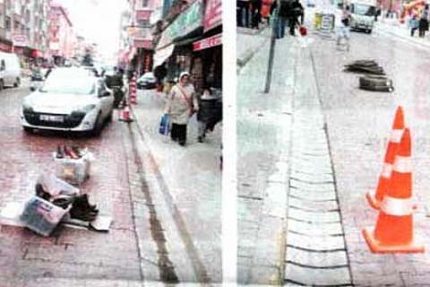 Avcılar'da esnafı kaldırımları aştı, artık yolu işgal ediyor!