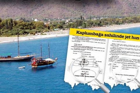 Çıralı sahilindeki Nerissa Hotel'in inşaatına valilik dur dedi!