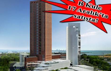 Ege Perla B Kule 17 Aralık'ta satışa çıkacak! İş GYO projesi! 