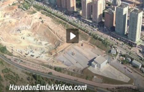  Ataşehir'de yer alan konut projelerinin havadan görüntüleri! 