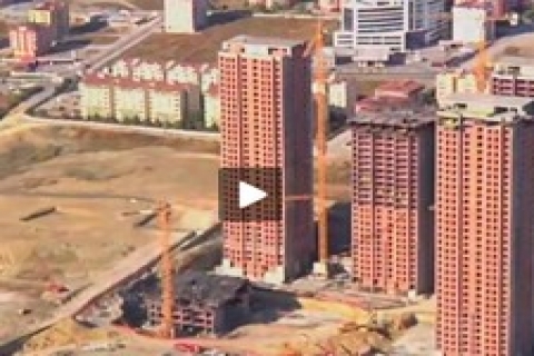 N Towers konut projesinin havadan görüntüleri!