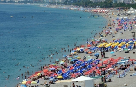 Türkiye'nin turizm geliri yüzde 1,3 arttı!