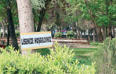 Yalova Anadolu Lisesi'nin bahçesi imara açıldı!