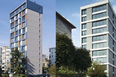 Türk mimarisinin son yıllardaki en güzel örneği apartman!