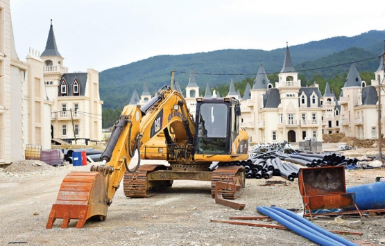 Mudurnu Burj Al Babas projesinin inşaatı durdu!