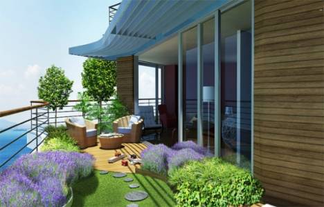 Gökyüzünde bahçe keyfi!