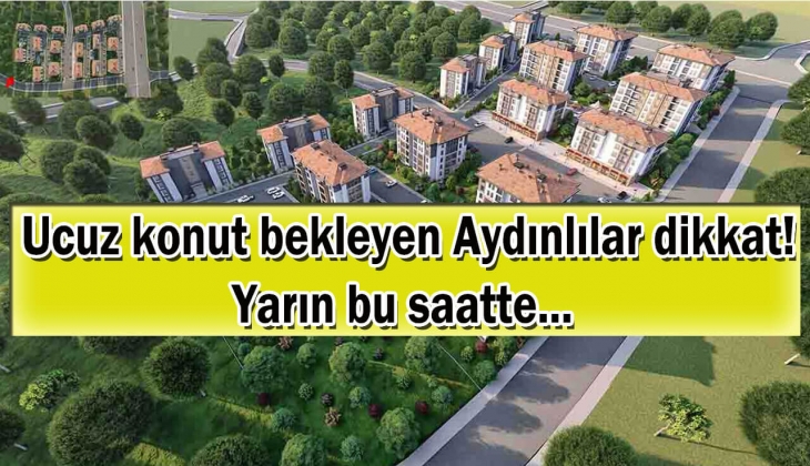 TOKİ Aydın projesinde son dakika müjdesi! Sadece bir ilçede 196 ucuz konut inşa edilecek! Kaçırmayın!