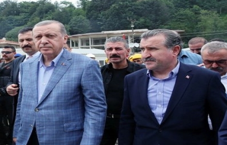 Erdoğan, Rize-Artvin Havalimanı dolgu sahasını inceledi!