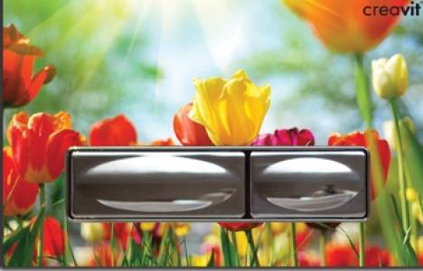 Creavit banyolarda rengarenk çözümler sunuyor!