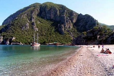 Çıralı Plajı'nı korumak için köylüler eylem yaptı!