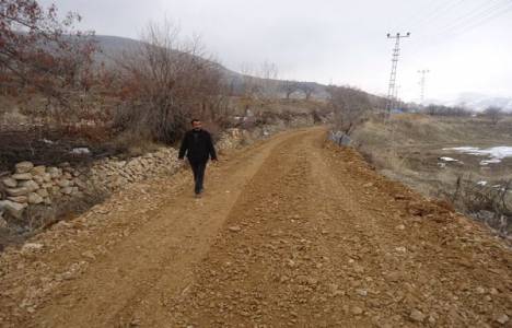 Bolu'da yol genişletme çalışmaları devam ediyor!