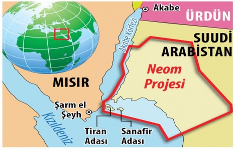 Arabistan, Kızıldeniz in kıyısında Neom yaşam bölgesi inşa edecek!