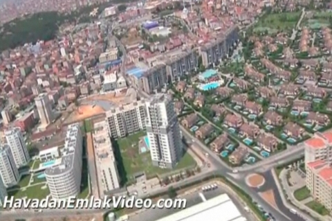  Glow 3 Evleri havadan görüntülendi! 