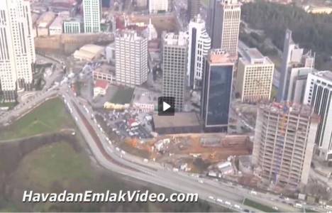 Maslak No 1 Office Tower'ın son görüntüleri! 