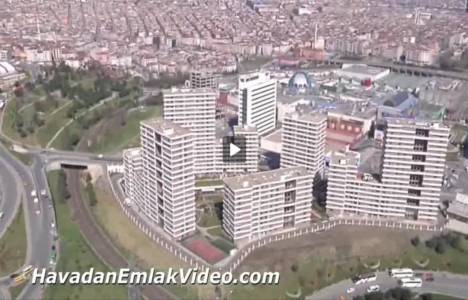 Bayrampaşa Yorum İstanbul Evleri'nin havadan yeni görüntüleri!