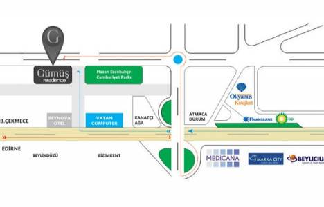 Beylikdüzü Gümüş Residence Konutları nda 84 bin TL ye 1+0!