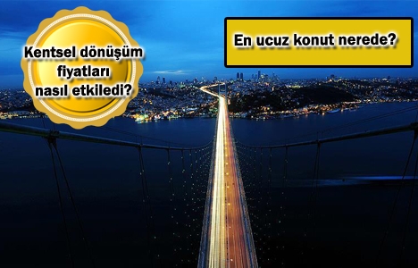 İstanbul'da konut fiyatları ne kadar oldu?