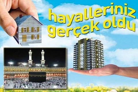 Suat Altın İnşaat'tan ev alan herkese Umre hediye!