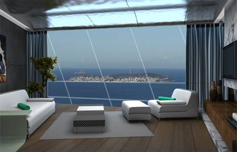 Burgu Kule örnek daire!