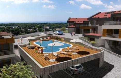 Talya Konakları Uskumruköy de 400 bin dolara 4+2 ikiz villa!