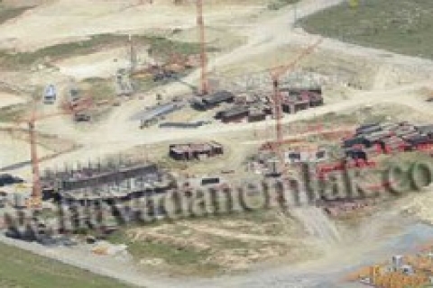 Bizim Evler 4 projesinin gökyüzünden fotoğrafları!