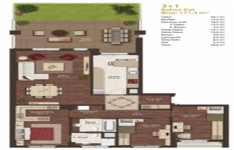 Sinpaş Altın Oran kat planı! 