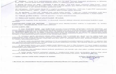 Rize de 972 bin 427 TL ye icradan satılık çay fabrikası!