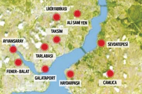  İstanbul şantiye sahası oldu!