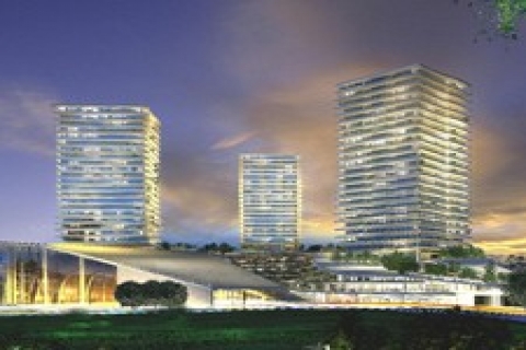 Zorlu Center'ın havadan videosu!