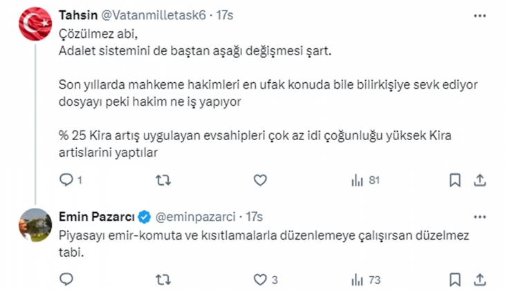  Kiralara yüzde 25 sınırlaması geri gelsin diyenler var! Ev sahibi ve kiracıları neler bekliyor?