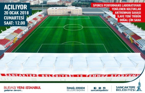 Sancaktepe Sporcu Performans Laboratuvarı yarın açılıyor!