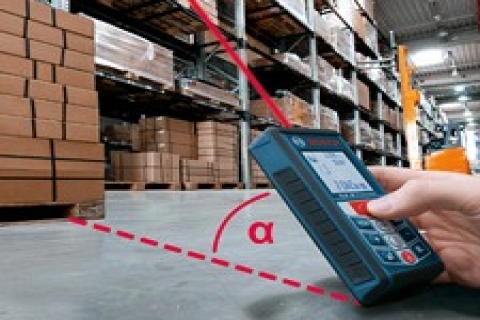 Bosch GLM 80 Professional, eğim de ölçüyor uzaklık da!