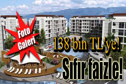 Meritlife Kent'te 138 bin TL'ye! Sıfır faizle!