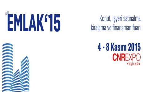 CNR Emlak 2015 Fuarı yarın sona erecek!