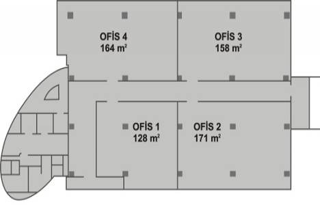 Buket İnşaat Burak Plaza örnek ofis!