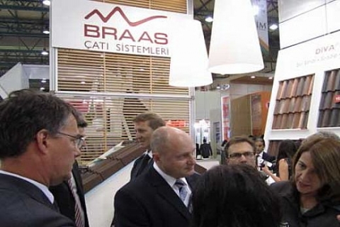 Braas Çatı Sistemleri, 35. İstanbul Yapı Fuarı'nda yoğun ilgi gördü!
